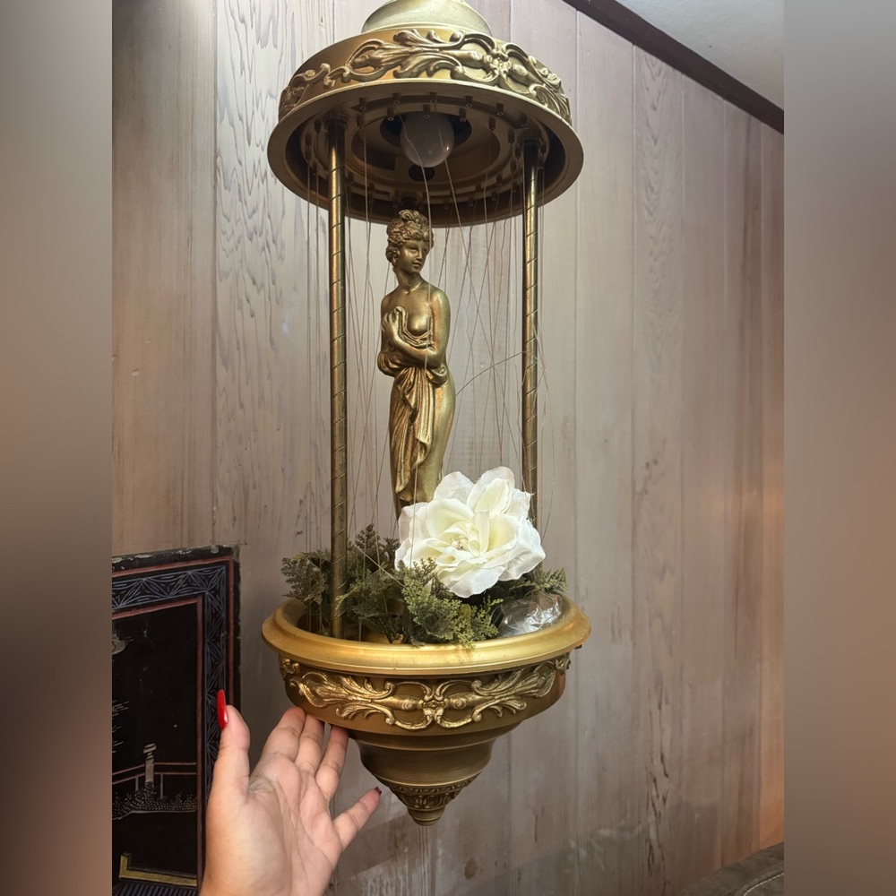 VINTAGE GODDESS OIL RAIN LAMP - Picture 6 of 6